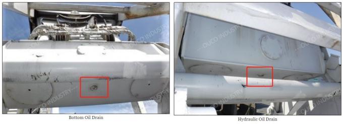 Dreno do óleo hidráulico