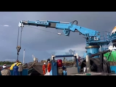 OUCO 0.9T21.6M Telescópio de punho Boom Guindaste offshore